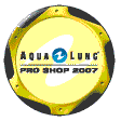 Logo Aqualung Pro Shop Gold